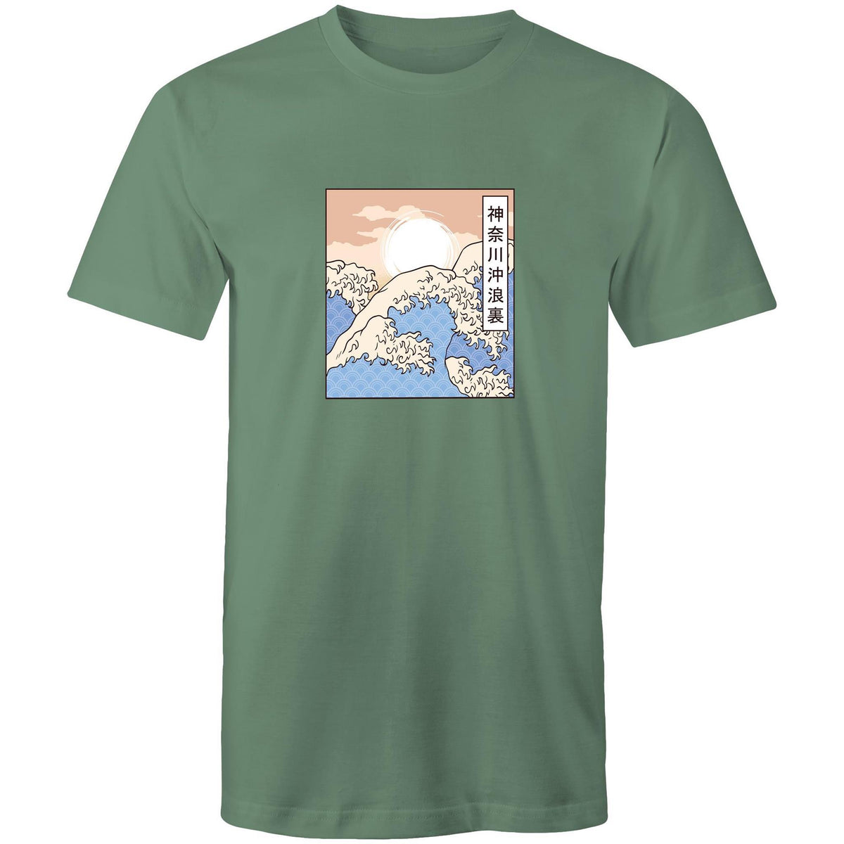 Men's Great Wave Art T-shirt