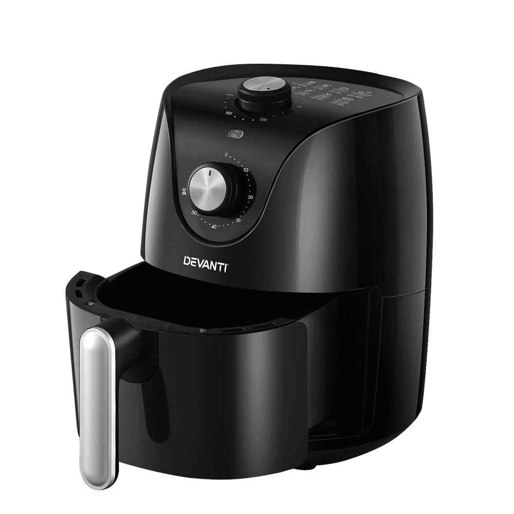 Air Fryer 2.5L | LCD Display | Healthy Cooking | Oil-Free Kitchen