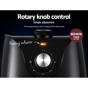 Air Fryer 2.5L | LCD Display | Healthy Cooking | Oil-Free Kitchen