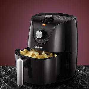 Air Fryer 2.5L | LCD Display | Healthy Cooking | Oil-Free Kitchen