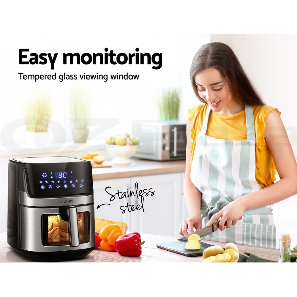 Air Fryer 6.5L | LCD Display | Healthy Cooking | Oil-Free Kitchen