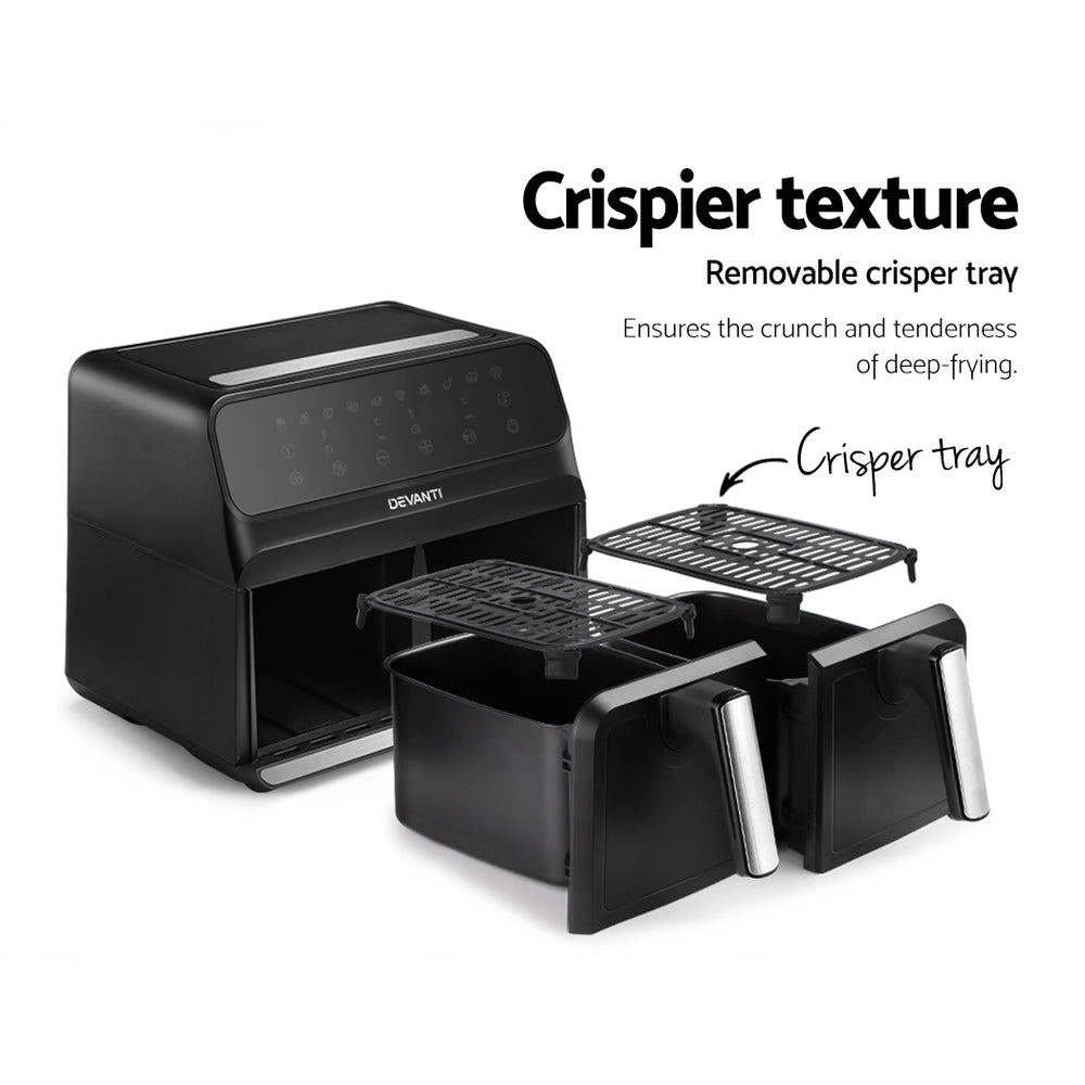 Air Fryer 8L | LCD Display | Healthy Cooking | Oil-Free Kitchen