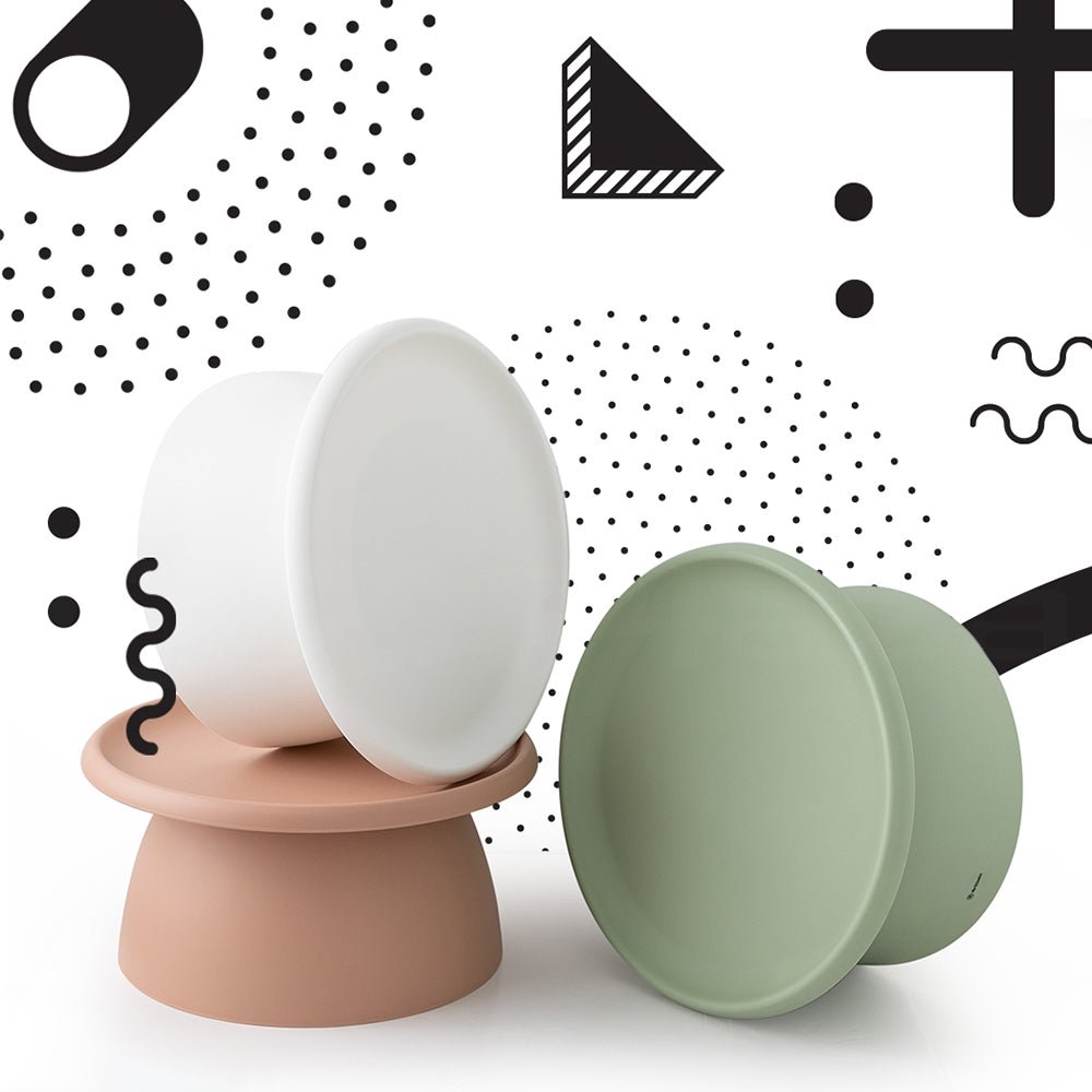 Mushroom Styled Round Pink Table - 70CM