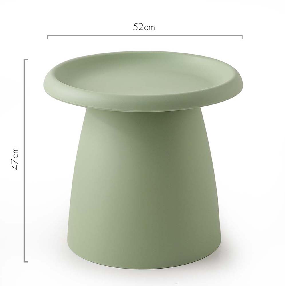 Green Mushroom Styled Coffee Table - 50CM