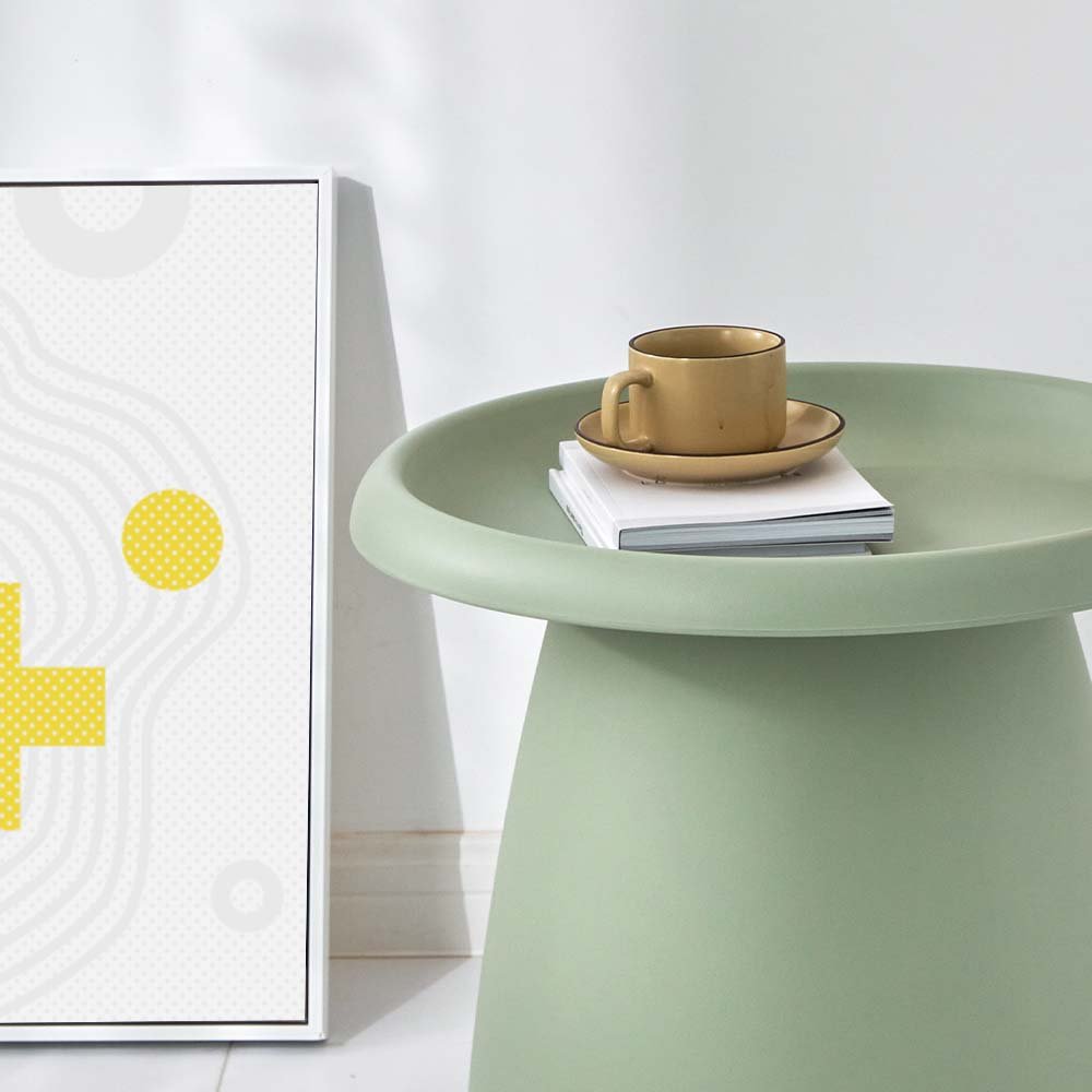 Green Mushroom Styled Coffee Table - 50CM