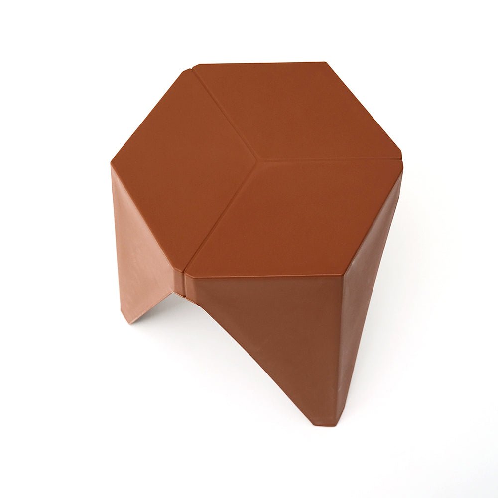 Red Plastic Stacking Puzzle Stools - 2 Pack