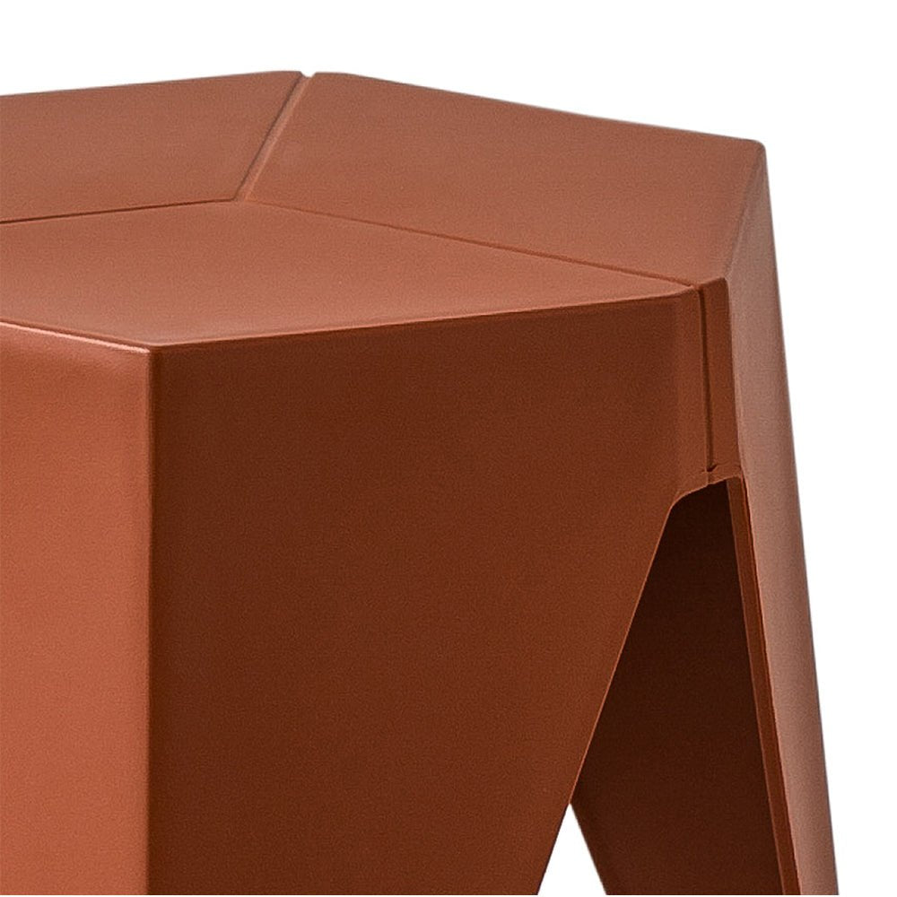 Red Plastic Stacking Puzzle Stools - 2 Pack