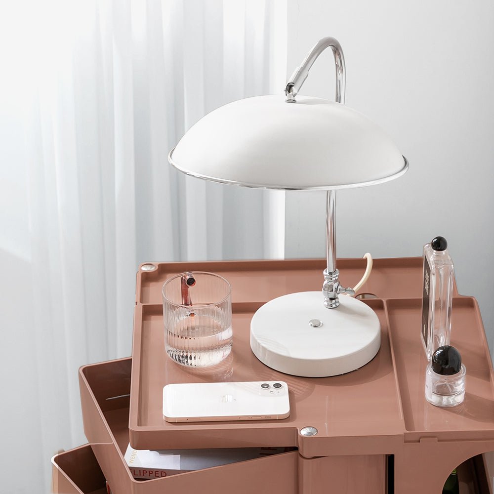 5 Tier Pink Trolley Side Table / Organizer