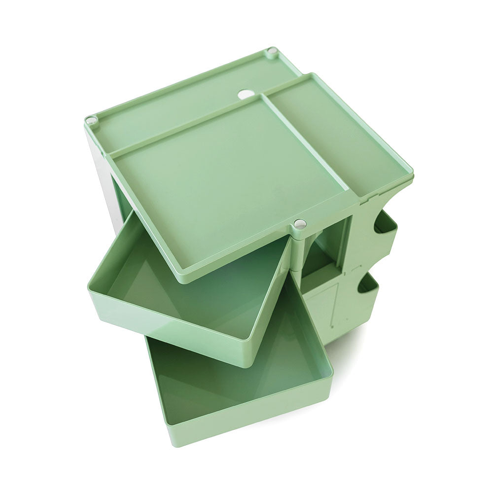 3 Tier Green Drawer Cart / Organization Trolley