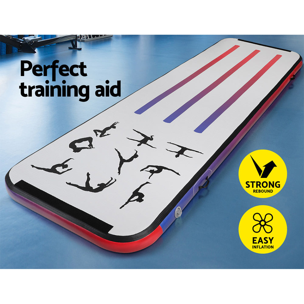 3M Air Track Gymnastics Tumbling Mat | Exercise Cheerleading | Unique Style
