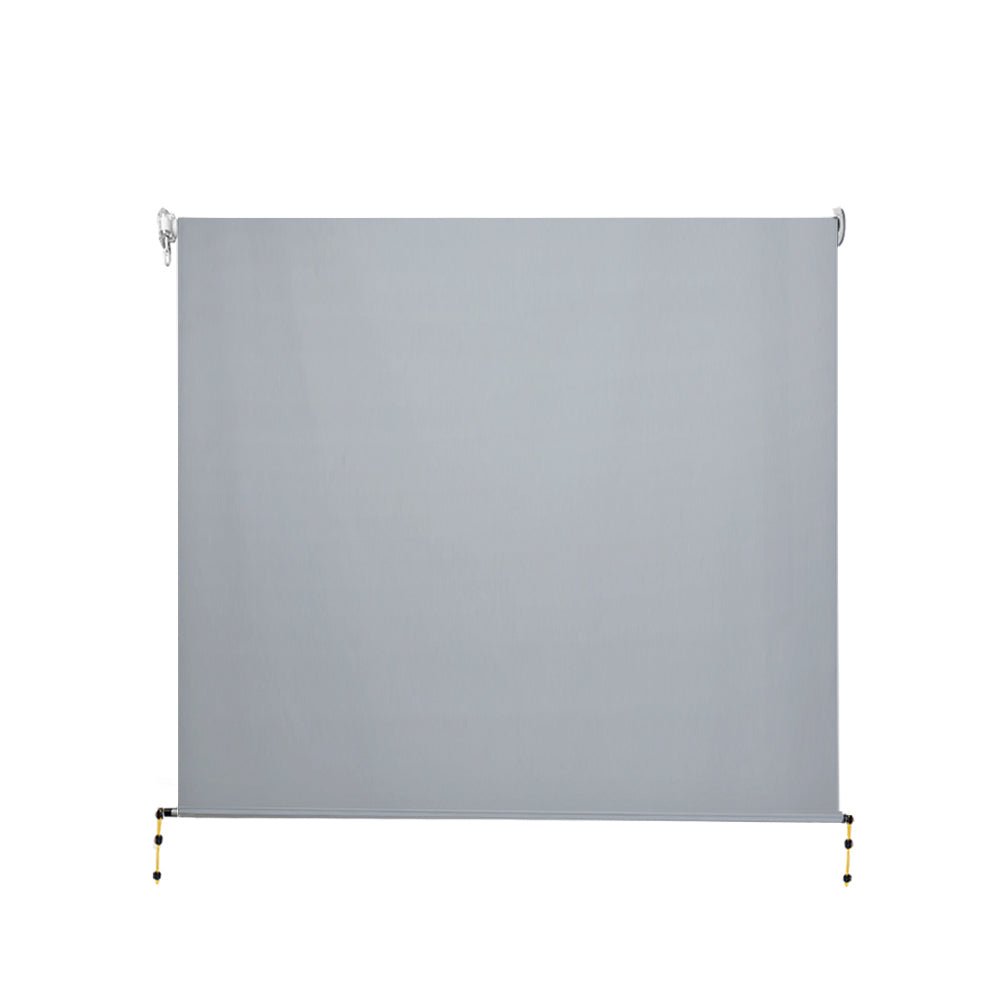 Instahut Outdoor Blind Window Privacy Screen Roll Down Awning Canopy 3.0X2.5M