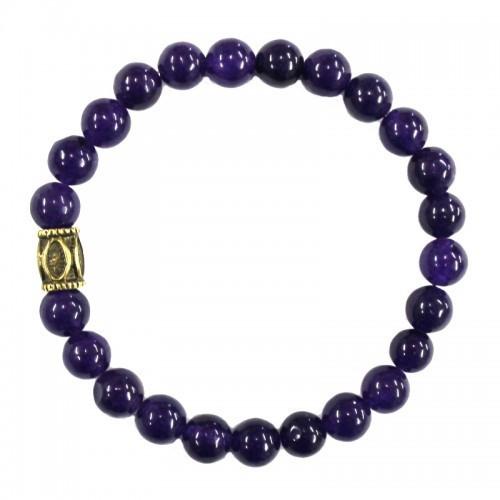 A Grade Amethyst Crystal Bracelet