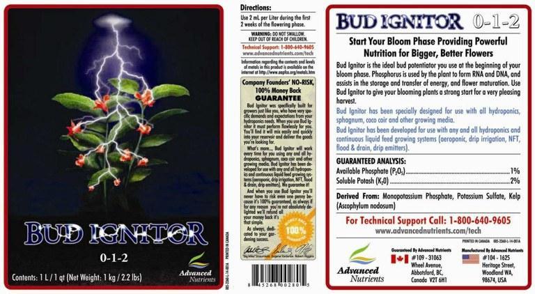 Advanced Nutrients Bud Ignitor - 1L