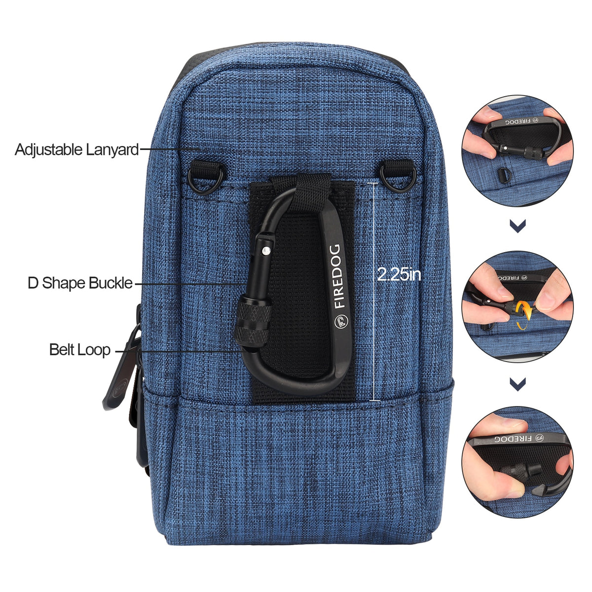 Smell Proof Crossbody Sling Storage Bag