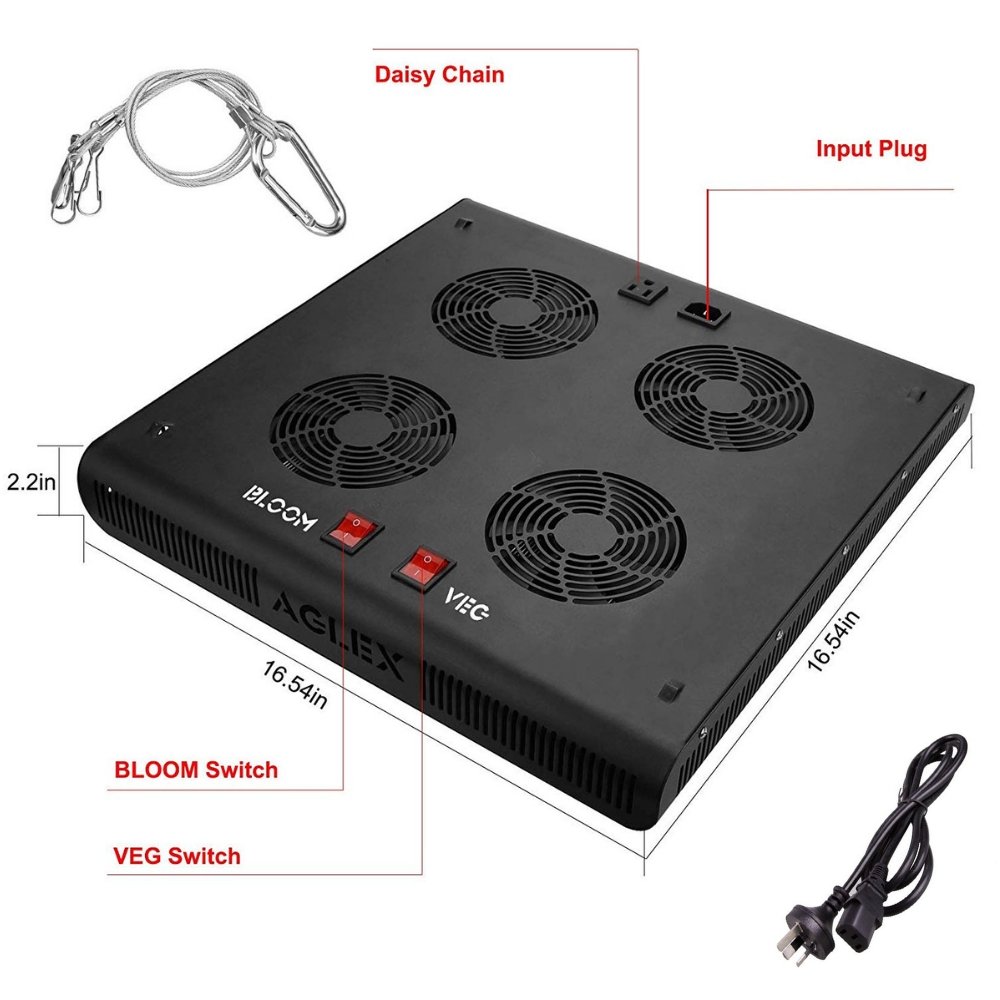 Aglex 2000 Watt COB LED Grow Light