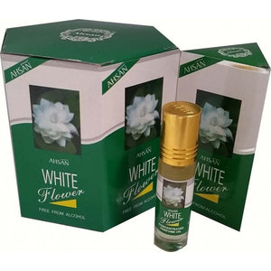 Ahsan White Flower Perfume Oil - 8ml