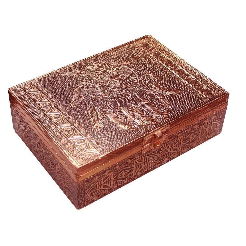 Aluminium Copper Plated Dream Catcher Box