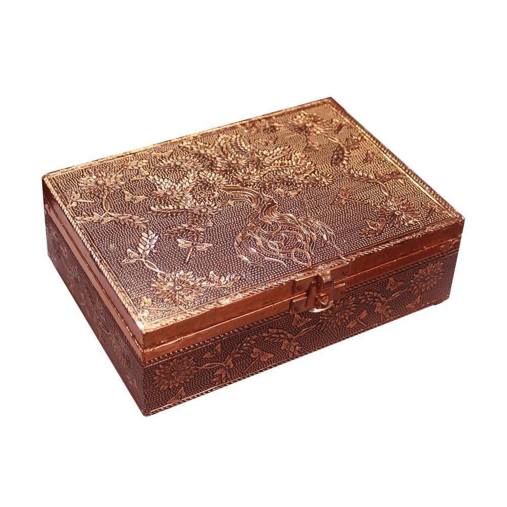 Aluminium Copper Plated Tree Of Life Box