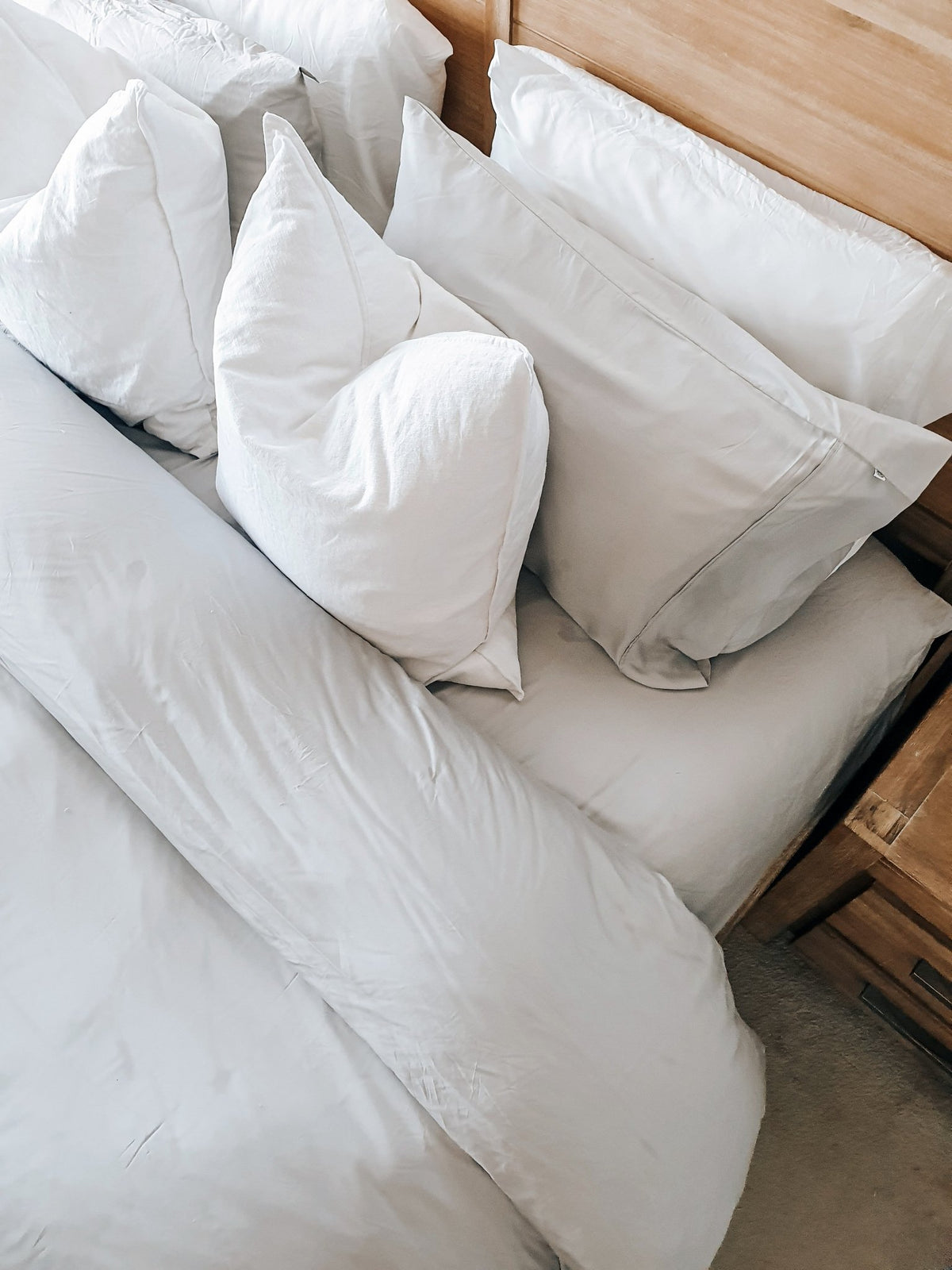 Antarctica Bamboo Pillow Slips - Pair