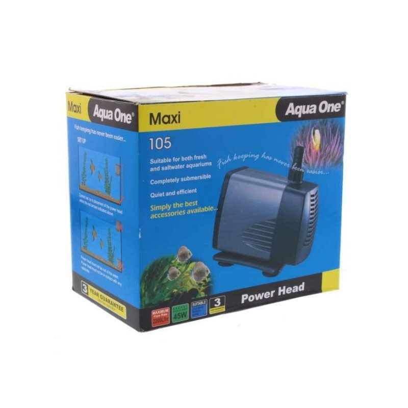 Aqua One Maxi 105 Powerhead Water Pump - 2200 L/H