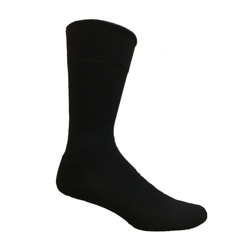 Aussie Bamboo Navy Business Socks - Men's 10-14