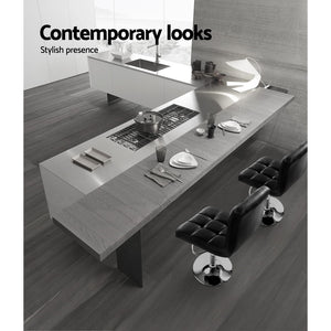 Rotating Bar Stools With Gas Lift - Pack Of 4