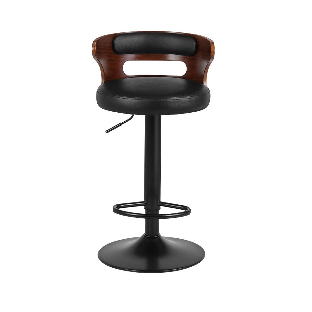 Bar Stools With Back Rests - 2 Pack