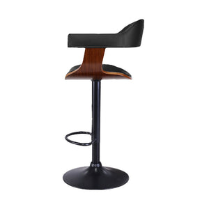 Curved Bar Stool With Gas Lift