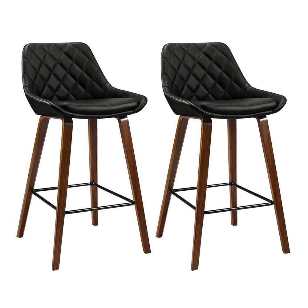 A Pair Of Bentwood Bar Stools