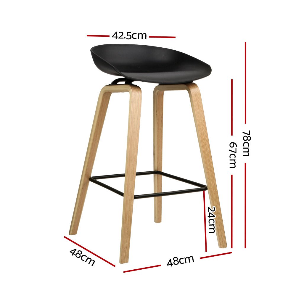 Artist Styled Bar Stools - 2 Pack