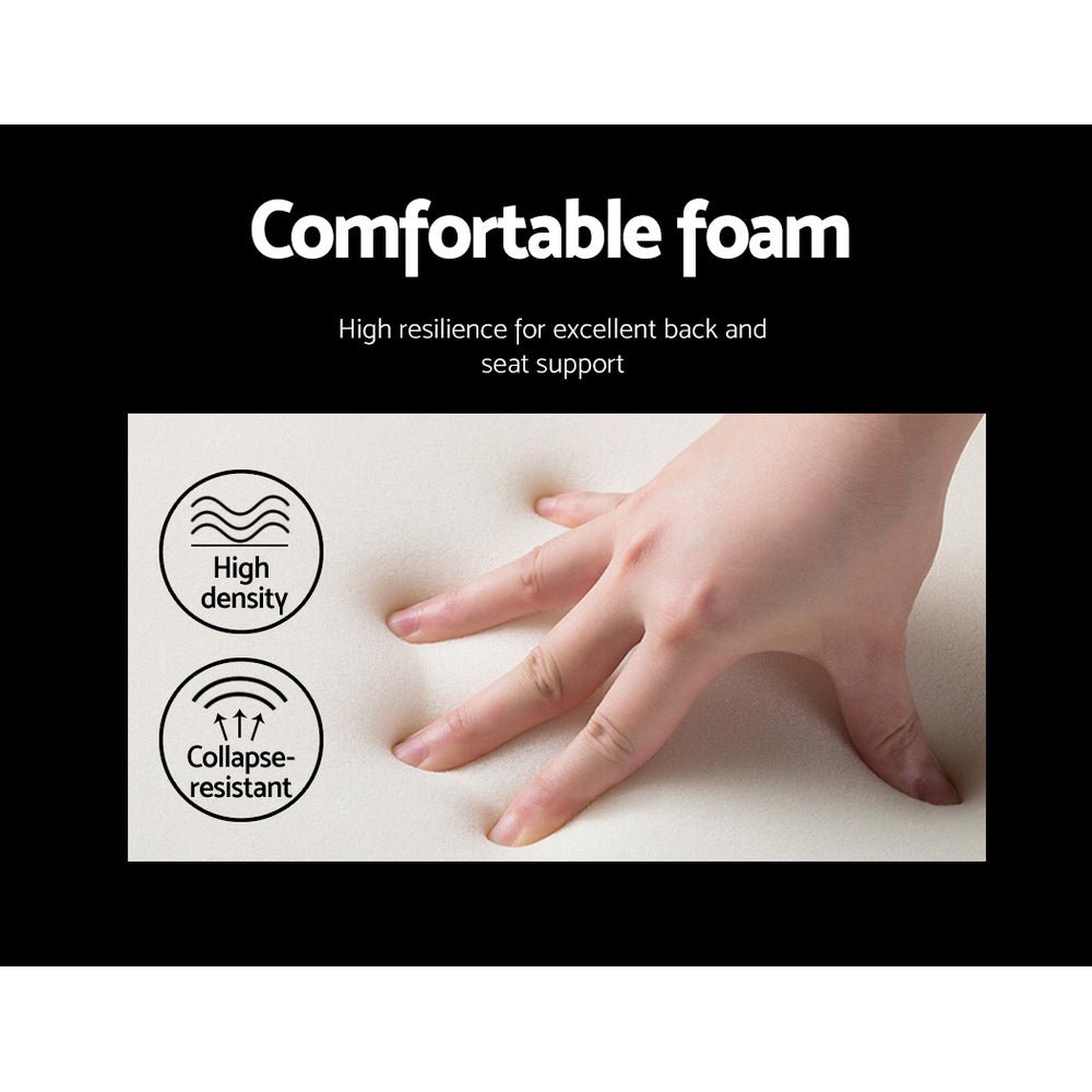 Hippie Styled Fabric Dining Chairs - 2 Pack