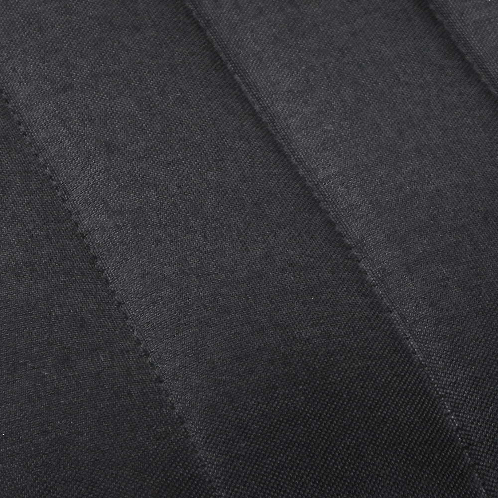 Black Faux Linen Bar Stools - Set of 2 - The Hippie House