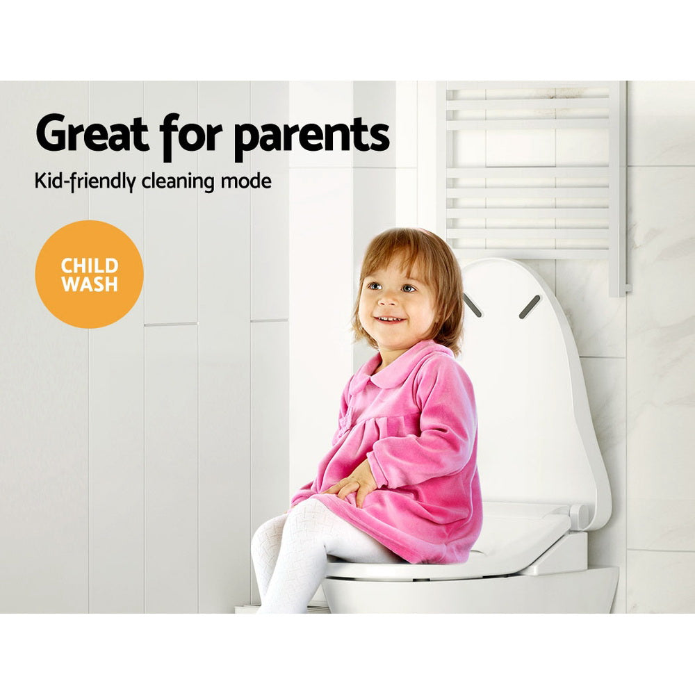 Cefito Bidet Electric Toilet Seat Cover - Auto Smart Spray with Knob