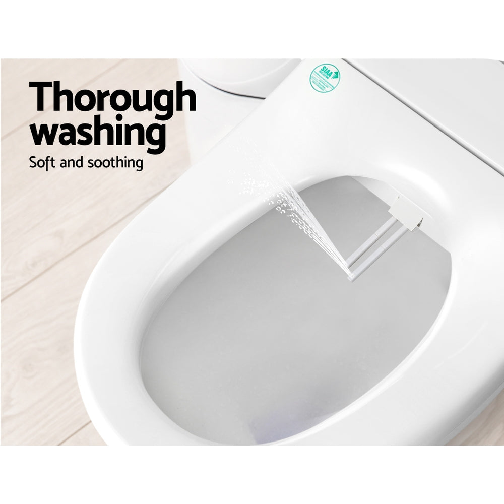 Cefito Non-Electric Bidet Toilet Seat Cover - D Shape | Bathroom Spray