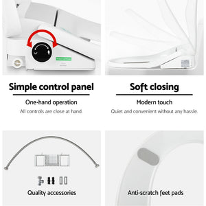 Cefito Non-Electric Bidet Toilet Seat Cover - D Shape | Bathroom Spray