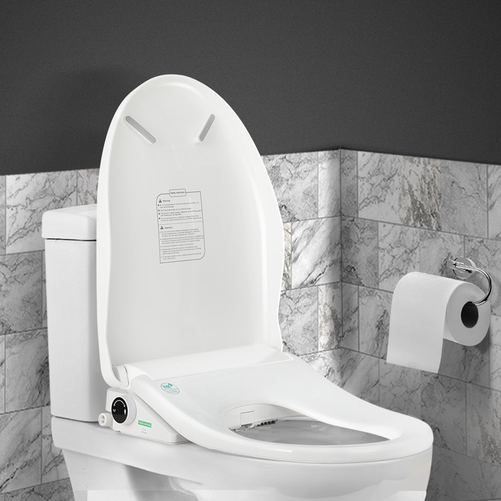 Cefito Non-Electric Bidet Toilet Seat Cover - V Shape | Bathroom Spray