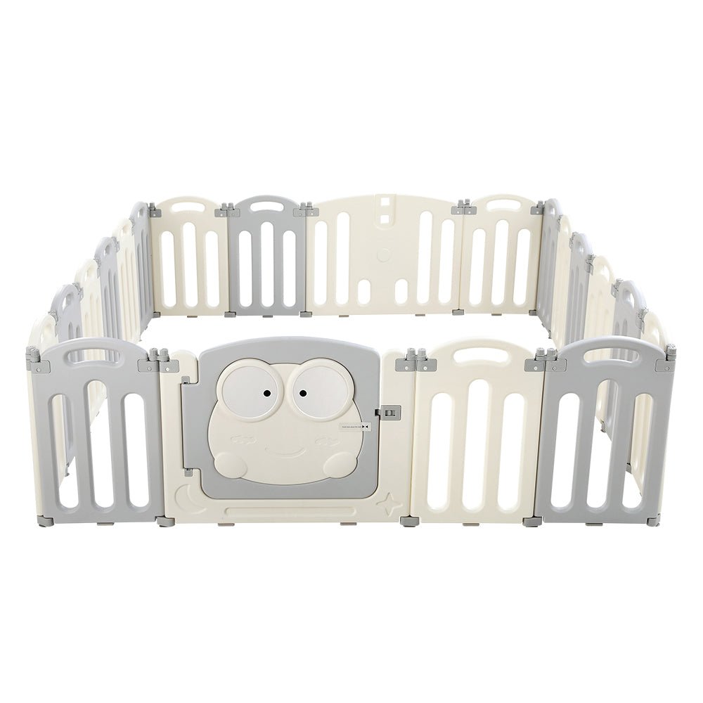 Baby Foldable Playpen | 20 Panels | Safety Play Activity Centre