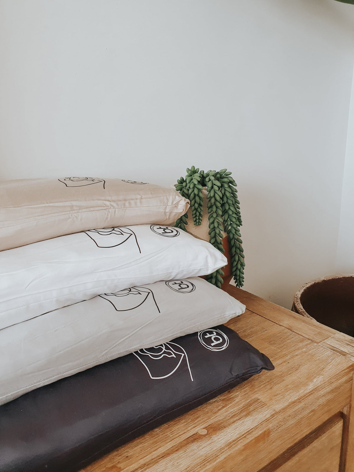 Macadamia Bamboo Fitted Bed Sheet - King