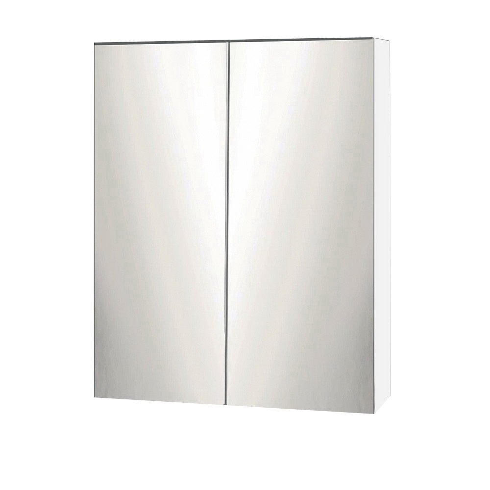 Bathroom Vanity Mirror with Storage Cabinet | White