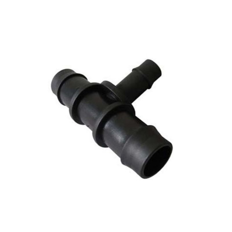 Barbed Reducing Tee Connector - 19mm - 19mm - 13mm