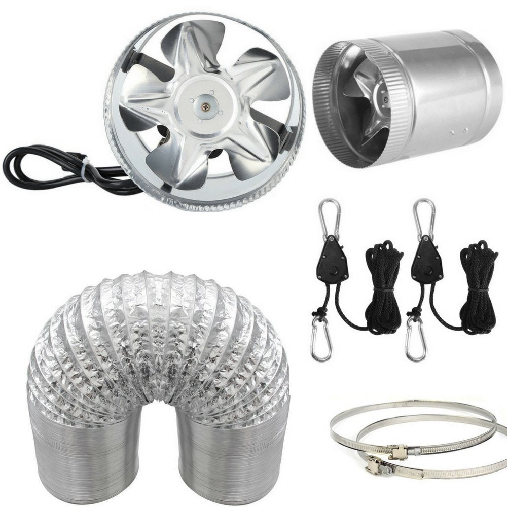 Base Hydroponic Ventilation System - 8 Inch