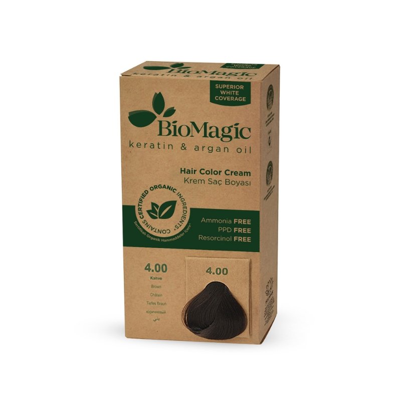 BioMagic Hair Colour Cream - Brown