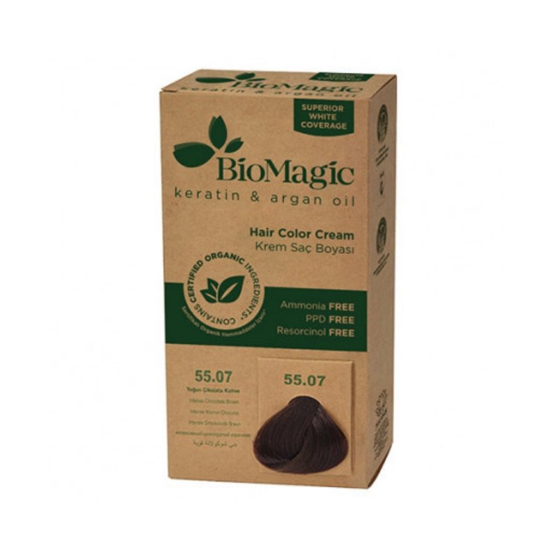 BioMagic Hair Colour Cream - Intense Chocolate Brown