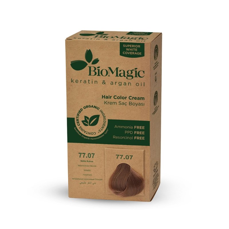 BioMagic Hair Colour Cream - Natural Brown Blonde