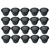 Black Net Pot - 200mm X 150mm - 20 Pack