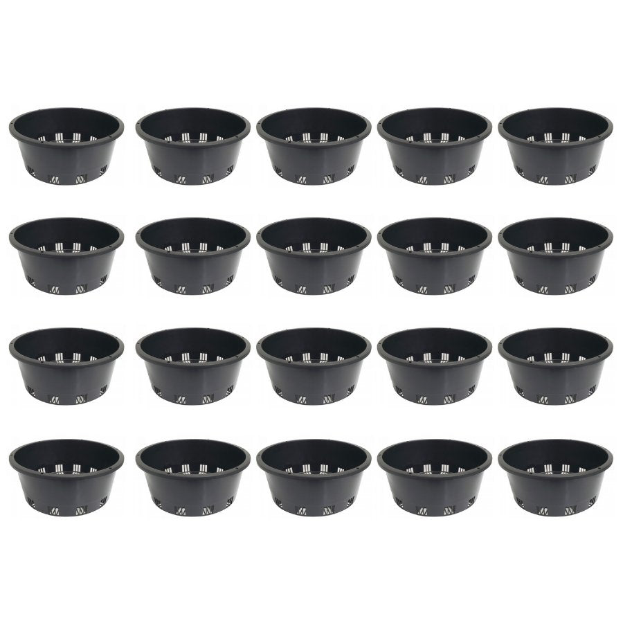 Black Net Pot - 300mm X 120mm - 20 Pack