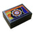 Black Wooden Box With Colourful Om Print