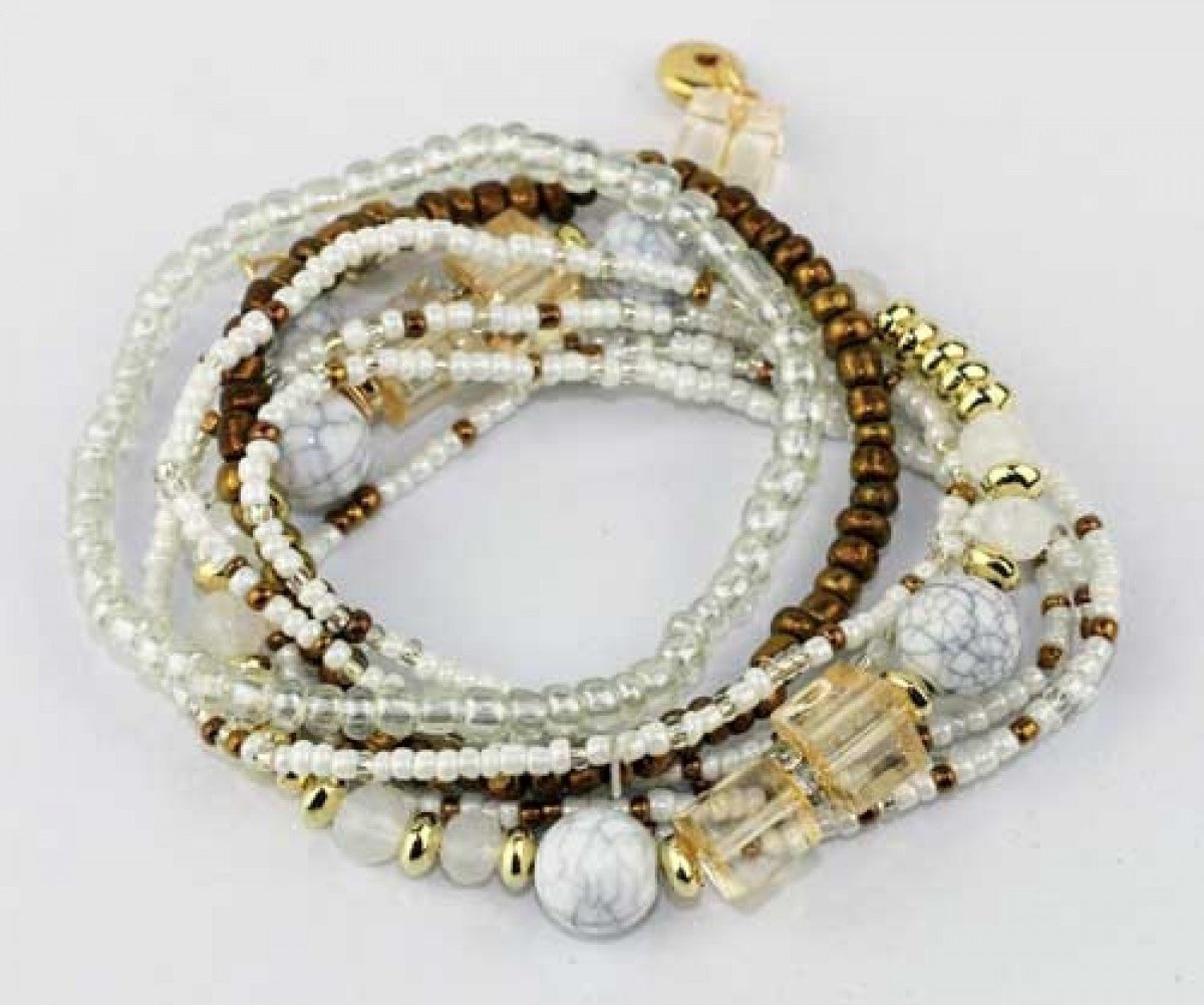 Bracelet White Gold Set