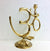 Large Brass Incense Cone And Stick Burner