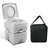 Weisshorn 20L Portable Outdoor Camping Toilet with Carry Bag- Grey